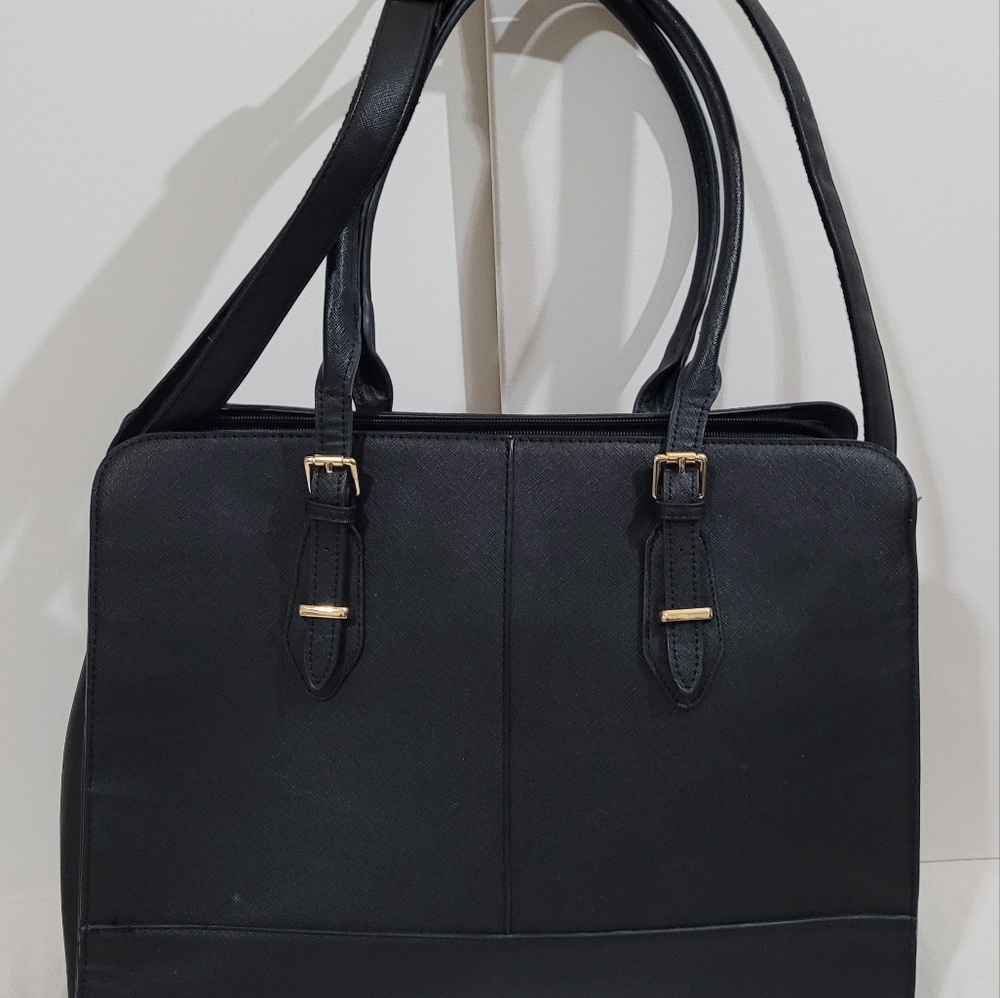 Elegant Black Tote Bag